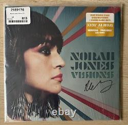 Norah Jones Visions SIGNED Vinyl LP ORANGE Rough Trade Exclusive AUTOGRAPHED NEW