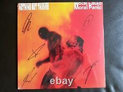 Nothing But Thieves Moral Panic Transparent Vinyl LP Signed Edition. New