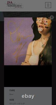 Olivia Rodrigo Signed Autographed Legendary Sour Vinyl Album JSA