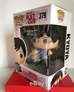 Ouran Highschool Host Club Kyoya Signed Funko Pop J. Michael Tatum Authentic NEW