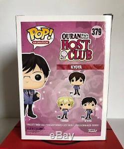 Ouran Highschool Host Club Kyoya Signed Funko Pop J. Michael Tatum Authentic NEW