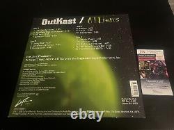 Outkast Signed Autographed ATLiens Vinyl LP Record JSA COA Andre 3000 Benjamin