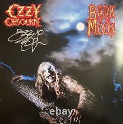 Ozzy Osbourne Autographed Signed Bark At The Moon Vinyl Record Album