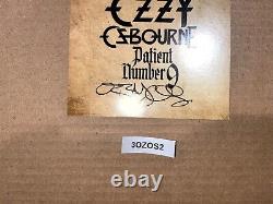 Ozzy Osbourne Signed Autographed Vinyl Record LP Black Sabbath Paranoid