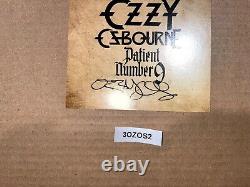 Ozzy Osbourne Signed Autographed Vinyl Record LP Black Sabbath Paranoid