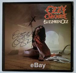 Ozzy Osbourne Signed Blizzard Of Ozz Album LP Vinyl Auto PSA/DNA # AH50171 Used