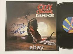 Ozzy Osbourne Signed Blizzard Of Ozz Framed Album Vinyl Autograph Beckett Holo