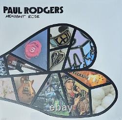 PAUL RODGERS (Bad Company/Free) Signed/Autographed Midnight Rose Vinyl LP