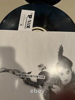 POPPY Flux Autographed LP Signed Blue Vinyl