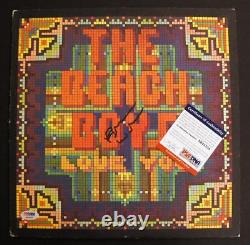 PSA/DNA BRIAN WILSON SIGNED Autographed Beach Boys LOVE YOU Vinyl