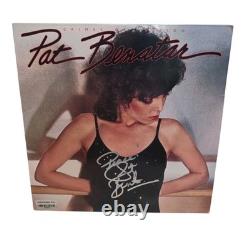 Pat Benatar Signed Record Album Vinyl Cover LP Autographed Crimes of Passion COA