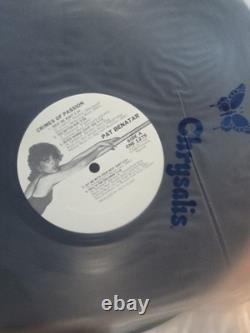 Pat Benatar Signed Record Album Vinyl Cover LP Autographed Crimes of Passion COA