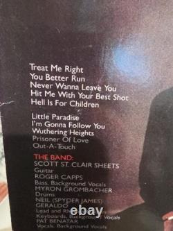 Pat Benatar Signed Record Album Vinyl Cover LP Autographed Crimes of Passion COA