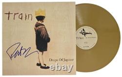 Patrick Monahan Signed Train Drops of Jupiter Album COA Proof Autographed Vinyl