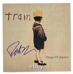 Patrick Monahan Signed Train Drops of Jupiter Album COA Proof Autographed Vinyl