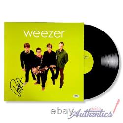 Patrick Wilson Signed Autographed Vinyl LP Weezer (Green Album) PSA/DNA Authen