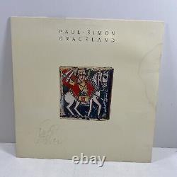 Paul Simon Signed Autographed Graceland Vinyl Lp Album