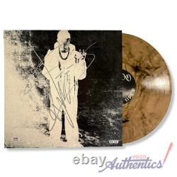 Peso Pluma Signed Autographed Vinyl LP ÉXODO PSA/DNA Authenticated