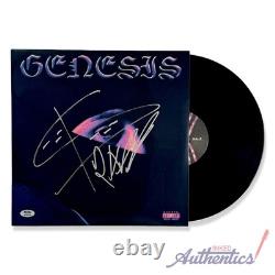Peso Pluma Signed Autographed Vinyl LP GÉNESIS PSA/DNA Authenticated