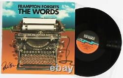 Peter Frampton Signed Forgets the Words Vinyl Record Album BAS COA Autograph