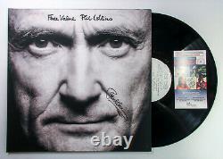Phil Collins Signed Autographed'Face Value' Vinyl Album JSA Authenticated COA
