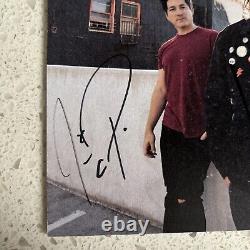 Pierce the Veil SIGNED/Autographed Art Card THE JAWS OF LIFE CLEAR Vinyl Limited