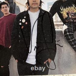 Pierce the Veil SIGNED/Autographed Art Card THE JAWS OF LIFE CLEAR Vinyl Limited