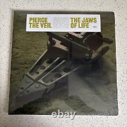 Pierce the Veil SIGNED/Autographed Art Card THE JAWS OF LIFE CLEAR Vinyl Limited