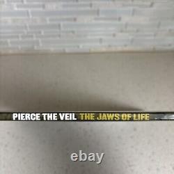 Pierce the Veil SIGNED/Autographed Art Card THE JAWS OF LIFE CLEAR Vinyl Limited