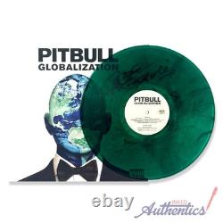 Pitbull Signed Autographed Vinyl LP Globalization PSA/DNA Authenticated