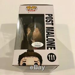 Post Malone Autographed Signed Pop Funko Rocks Vinyl 111 Rockstar Stoney Jsa Coa