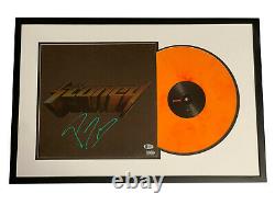 Post Malone Signed Auto Framed Stoney Album Vinyl Lp Beckett Bas Coa