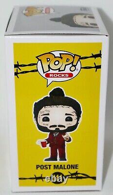 Post Malone Signed Autographed 111 Funko POP Beerbongs Bentleys JSA PSA BSA