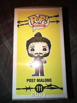 Post Malone Signed Funko Pop