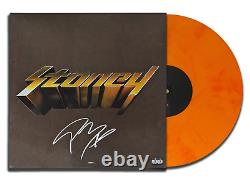 Post Malone Signed STONEY Autographed Vinyl Album LP JSA COA