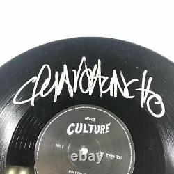 Quavo Huncho Migos signed Culture LP Vinyl PSA/DNA Album Autographed