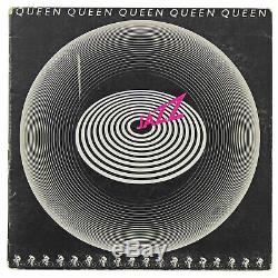 Queen Freddie Mercury Authentic Signed Jazz Album Cover With Vinyl BAS #A39150