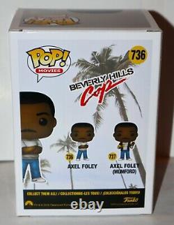 RARE! Eddie Murphy Signed Axel Foley Beverly Hills Cop Funko Pop Beckett PSA