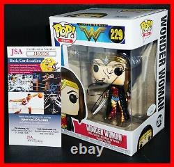 RARE Gal Gadot Signed Autographed Wonder Woman Funko POP JSA PSA Beckett