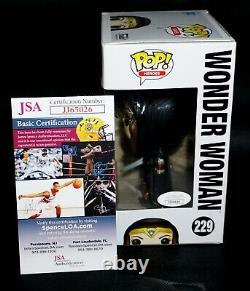 RARE Gal Gadot Signed Autographed Wonder Woman Funko POP JSA PSA Beckett