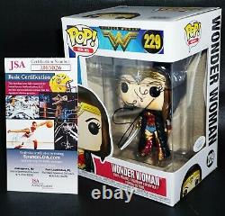 RARE Gal Gadot Signed Autographed Wonder Woman Funko POP JSA PSA Beckett