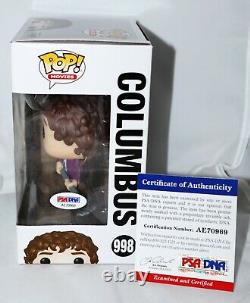 RARE Jesse Eisenberg Signed Autographed Zombieland Columbus Funko POP PSA JSA