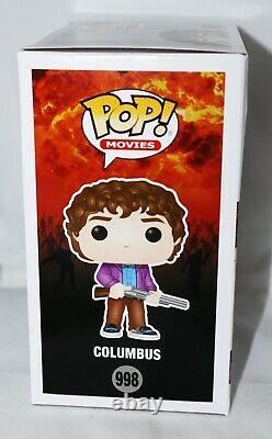 RARE Jesse Eisenberg Signed Autographed Zombieland Columbus Funko POP PSA JSA