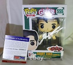 RARE John Travolta Signed Danny Zuko Grease Autograph Funko POP PSA JSA BAS