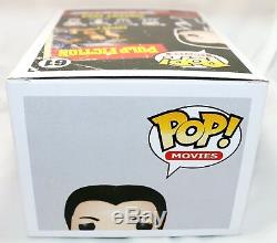 RARE John Travolta Signed Vincent Vega Pulp Fiction Autograph Funko POP PSA JSA