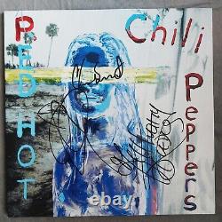 RED HOT CHILI PEPPERS By The Way LP vinyl album signed autographs Kiedis