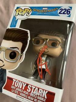 ROBERT DOWNEY JR. Tony Stark Autographed Signed Funko Pop! #226 Authentic LOA