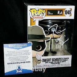 Rainn Wilson Signed Dwight Schrute The Office Funko POP 1045 Beckett PSA JSA