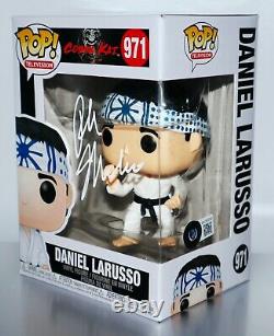 Ralph Macchio Signed Cobra Kai Karate Kid Daniel LaRusso Funko Pop Beckett PSA