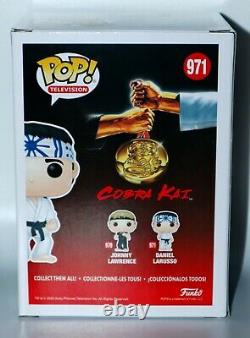 Ralph Macchio Signed Cobra Kai Karate Kid Daniel LaRusso Funko Pop Beckett PSA